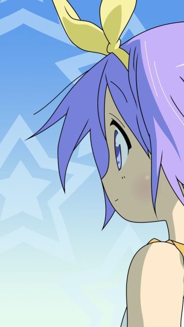 幸运星 星星背景动漫电脑壁纸下载(1)