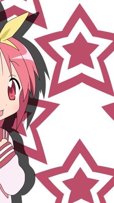 幸运星 星星背景动漫电脑壁纸下载(1)