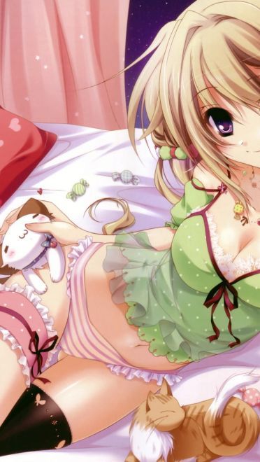 动漫性感美少女 高清电脑壁纸下载