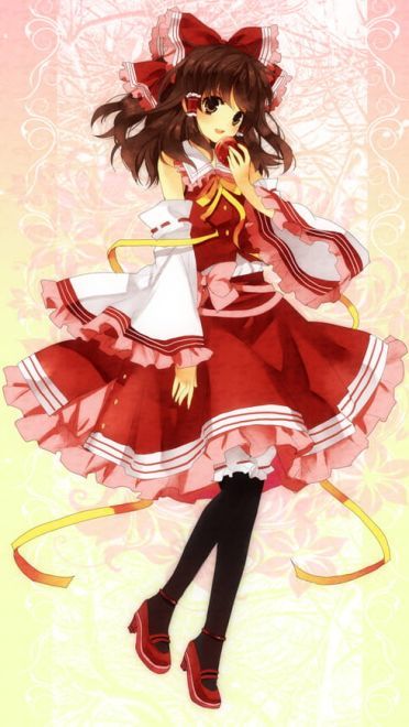 东方Project 永远の巫女博丽灵梦 动漫手机壁纸下载