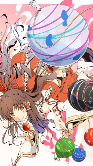 东方Project 永远の巫女博丽灵梦 动漫手机壁纸下载