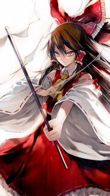 东方Project 永远の巫女博丽灵梦 动漫手机壁纸下载