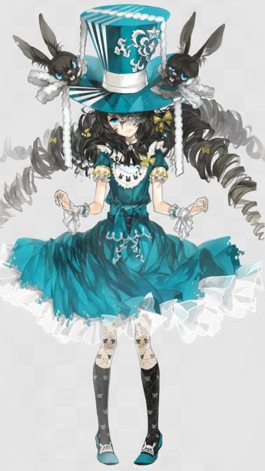 P站原创人物 萝莉少女精选美图(1)