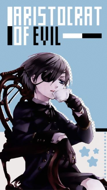 黑执事夏尔&塞巴斯蒂安 手机壁纸图集