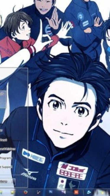 基番也发糖？冰上的尤里 win7主题