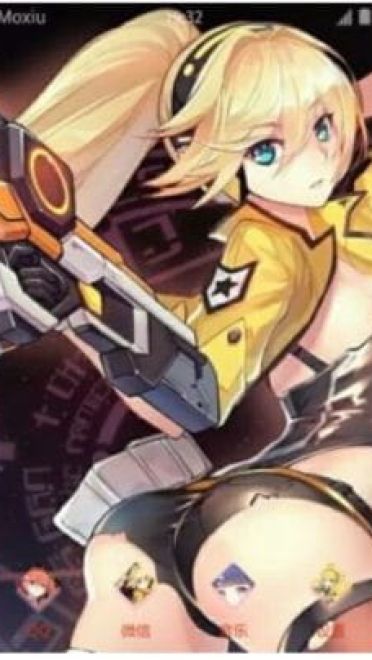 日式射击手游 少女咖啡枪 安卓主题