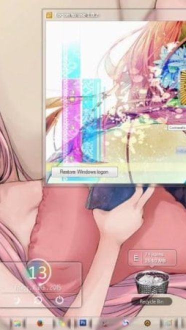 巡音ルカwin7电脑主题下载