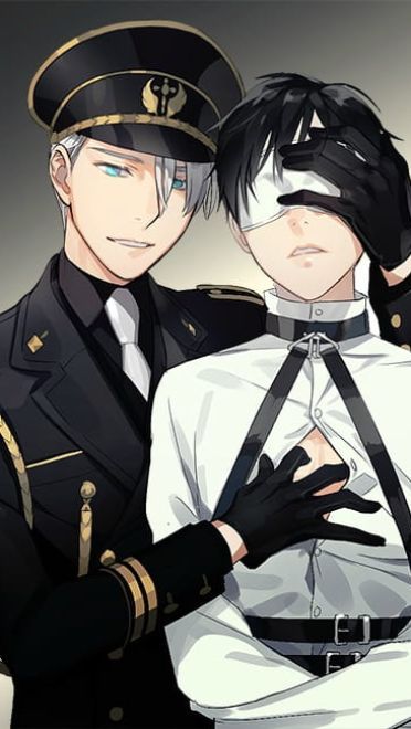 冰上的尤里CP 维克多和尤里 手机壁纸下载(1)