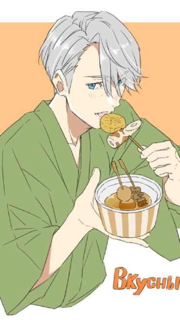 冰上的尤里CP 维克多和尤里 手机壁纸下载(1)