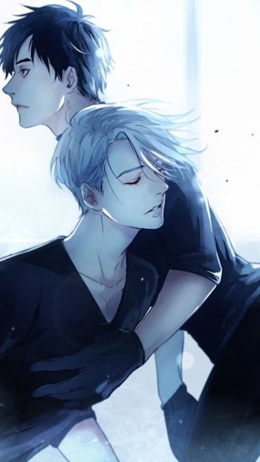 冰上的尤里CP 维克多和尤里 手机壁纸下载(1)