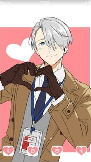 冰上的尤利 表白维克托 安卓手机主题下载