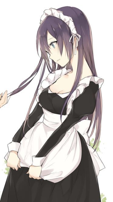 拜倒在围裙下 女仆装动漫手机壁纸下载(1)