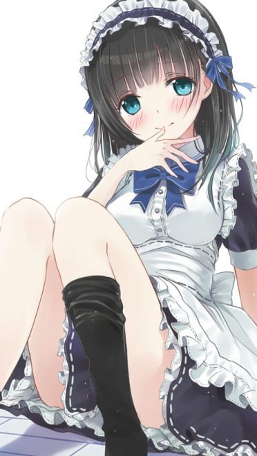 拜倒在围裙下 女仆装动漫手机壁纸下载(1)