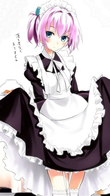 拜倒在围裙下 女仆装动漫手机壁纸下载(1)