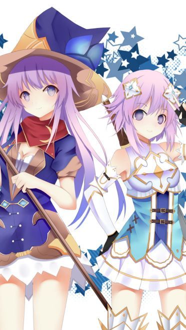 紫色之心 超次元海王星 win8主题