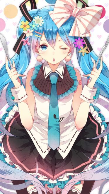 偶像公主初音miku 手机壁纸美图