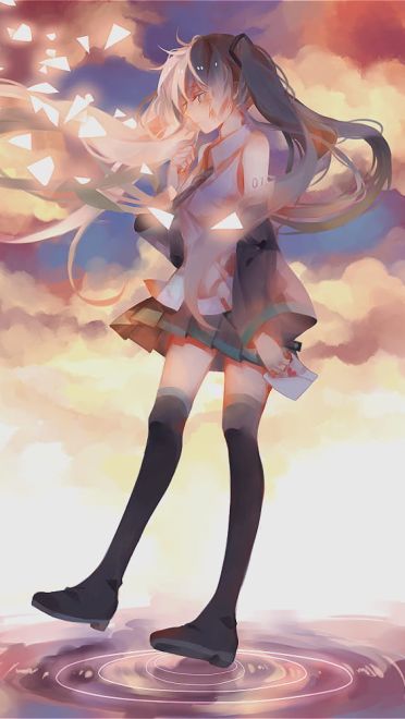 偶像公主初音miku 手机壁纸美图
