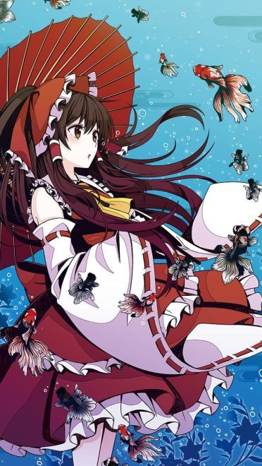 转发有好运哟~锦鲤动漫手机壁纸下载(1)