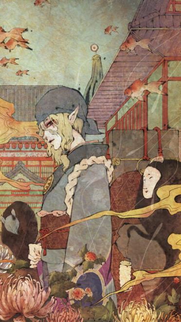 转发有好运哟~锦鲤动漫手机壁纸下载(1)