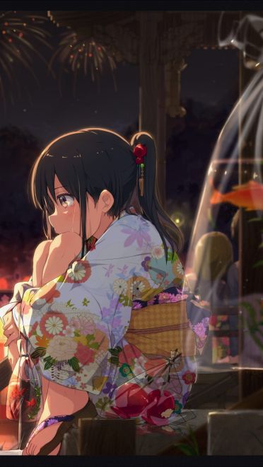 转发有好运哟~锦鲤动漫手机壁纸下载(1)