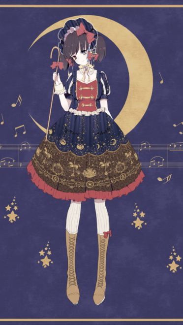 Lolita少女手机壁纸 P站lo娘美图(1)