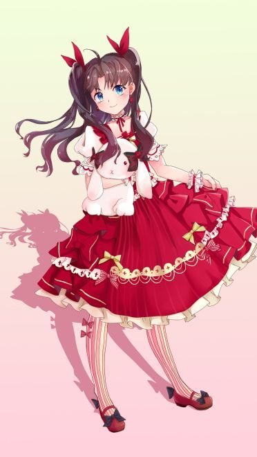 Lolita少女手机壁纸 P站lo娘美图(1)