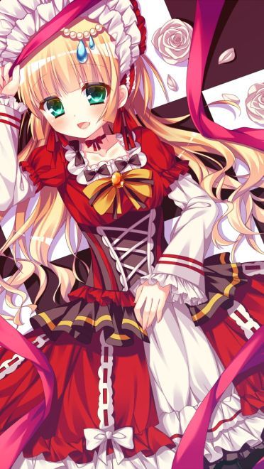 Lolita少女手机壁纸 P站lo娘美图(1)