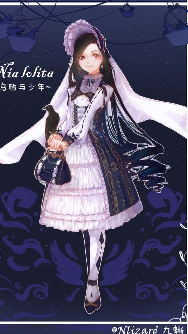 Lolita少女手机壁纸 P站lo娘美图(1)