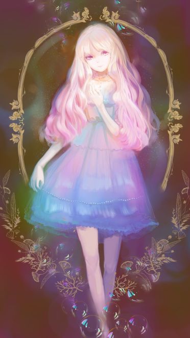 Lolita少女手机壁纸 P站lo娘美图(1)