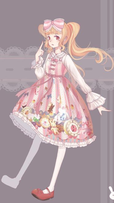 Lolita少女手机壁纸 P站lo娘美图(1)