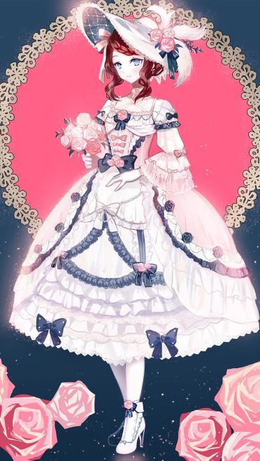 Lolita少女手机壁纸 P站lo娘美图(1)