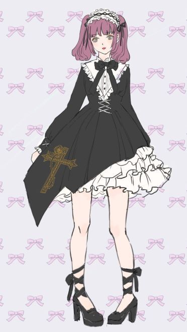 Lolita少女手机壁纸 P站lo娘美图(1)