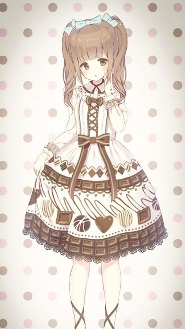 Lolita少女手机壁纸 P站lo娘美图(1)