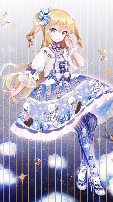 Lolita少女手机壁纸 P站lo娘美图(1)