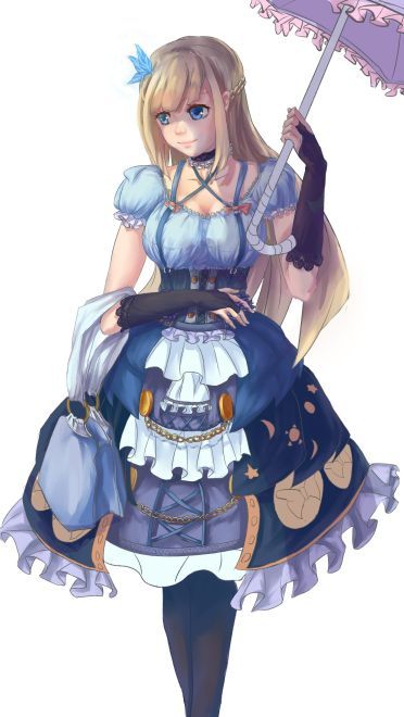 Lolita少女手机壁纸 P站lo娘美图(1)