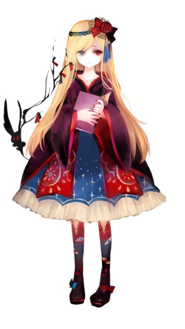 Lolita少女手机壁纸 P站lo娘美图(1)