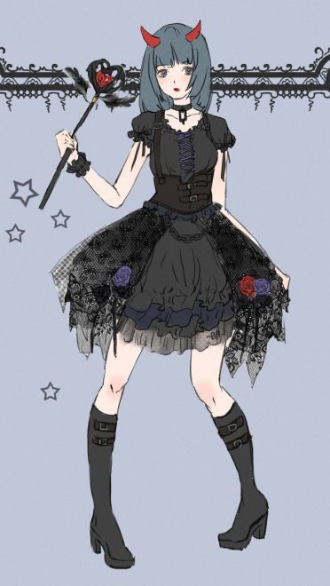 Lolita少女手机壁纸 P站lo娘美图(1)