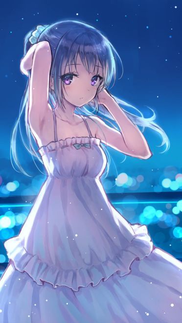 手机壁纸精选 妹子清凉我们热(1)