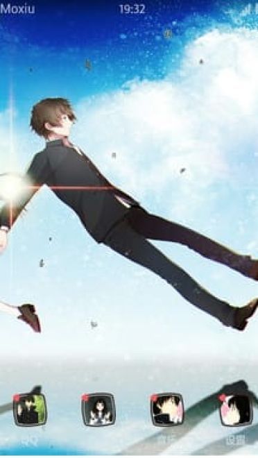 冰菓 千反田爱瑠&折木奉太郎 安卓手机主题下载