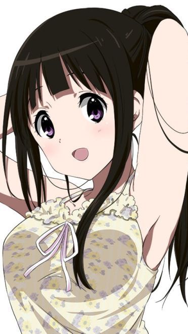 冰菓 折木奉太郎&千反田爱瑠 玫瑰色的动漫手机壁纸(1)