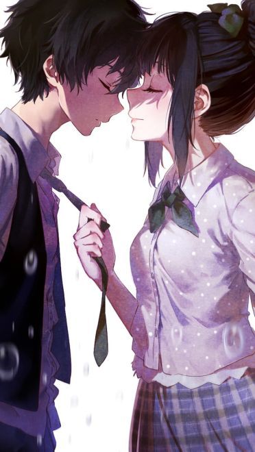 冰菓 折木奉太郎&千反田爱瑠 玫瑰色的动漫手机壁纸(1)