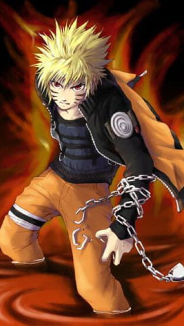 火影鸣人九尾结合体 壁纸下载