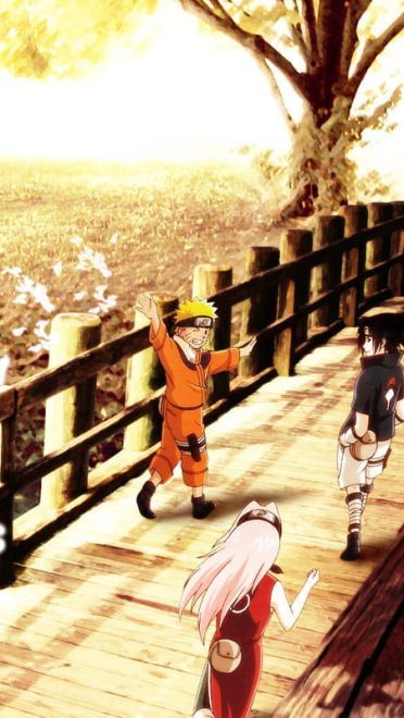 火影忍者之三人行手机壁纸