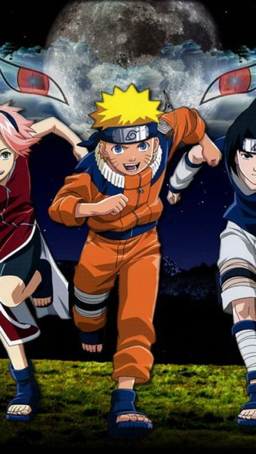 火影忍者之三人行手机壁纸