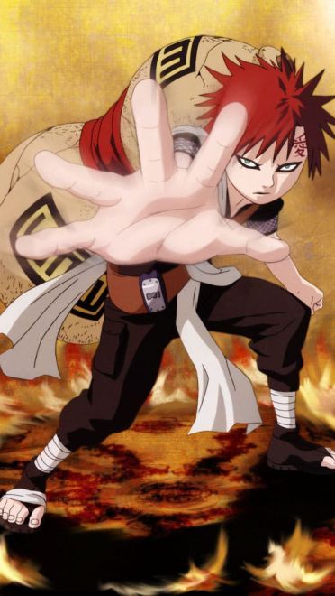 火影忍者之我爱罗图片