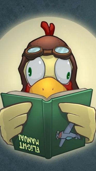 鸡不会飞游戏壁纸