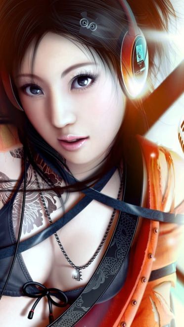 CG动漫美女高清壁纸