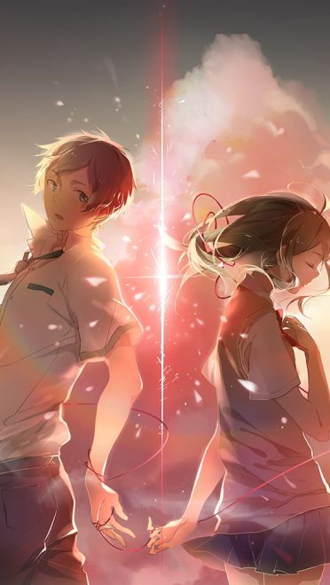 新海诚巨作你的名字 插画桌面壁纸下载(1)