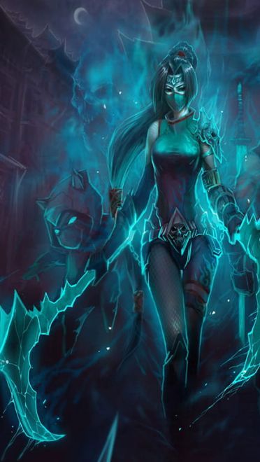 LOL暗影之拳 阿卡丽魅惑壁纸