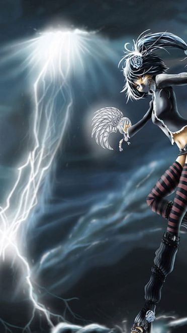 LOL暗影之拳 阿卡丽魅惑壁纸